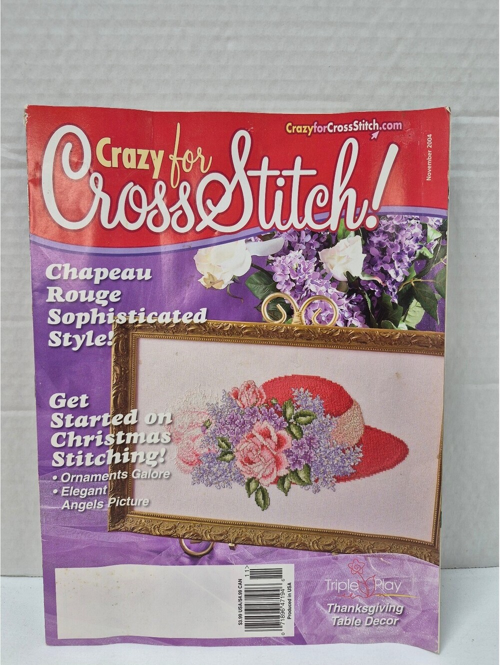Crazy for Cross Stitch! Magazine November 2004 Chapeau Rouge 274